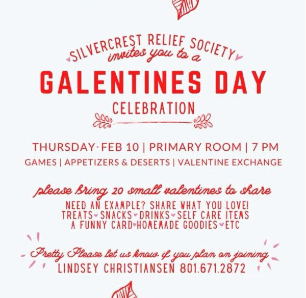 Relief Society Galentine’s Day
