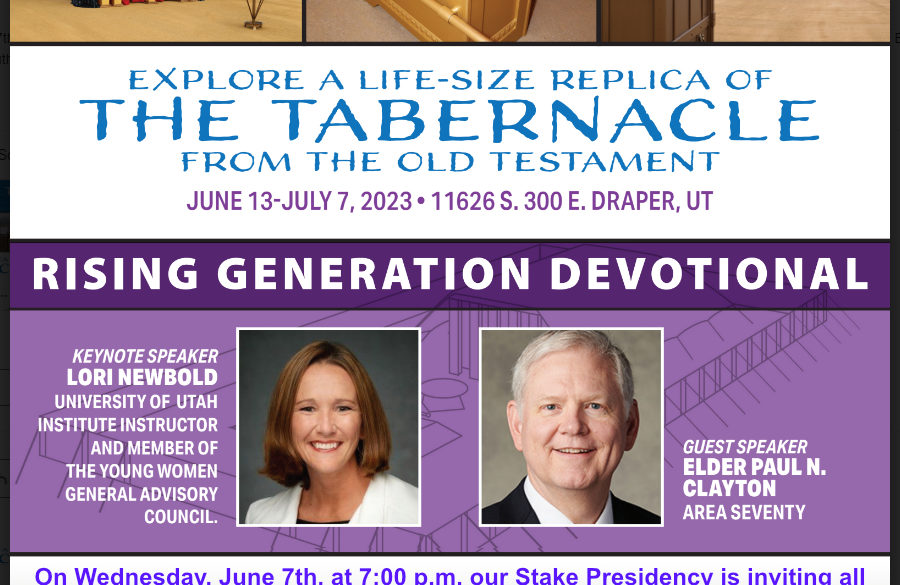 Old Testament Tabernacle Event