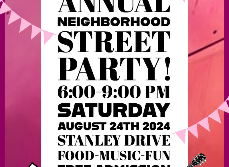 Block Party – This Saturday!