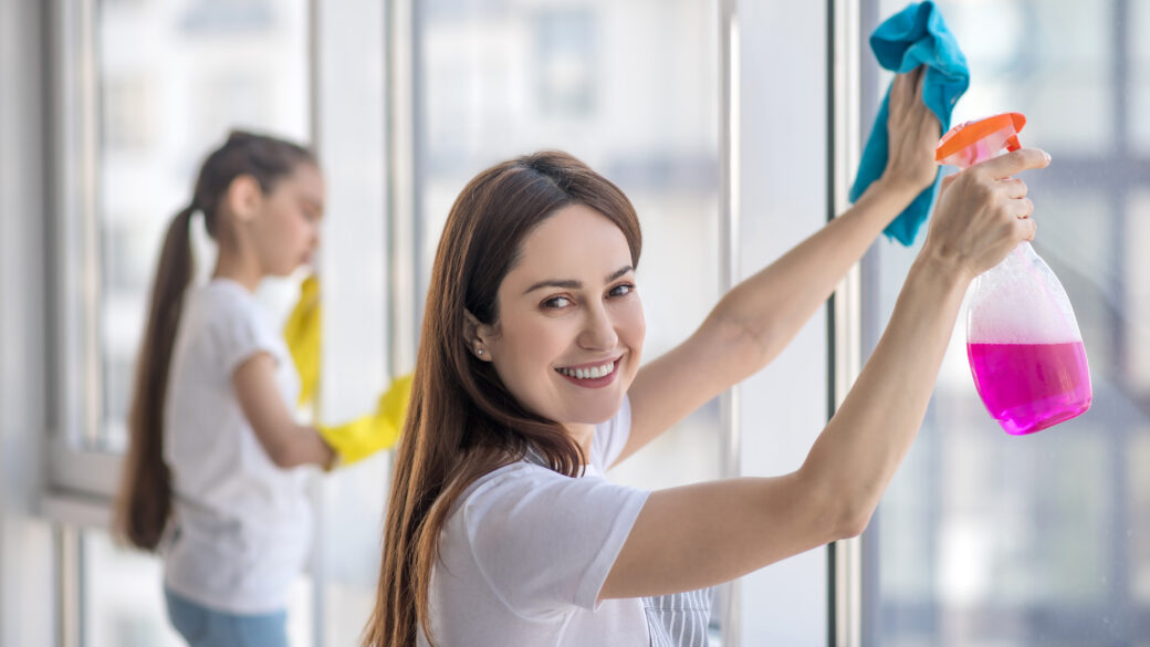 Cleaning the Building